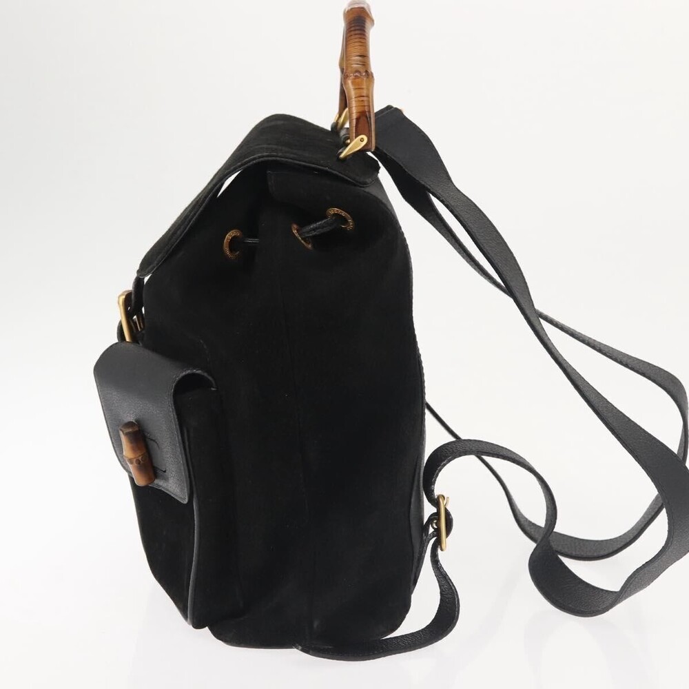 Gucci Vintage Bamboo Suede Medium - Picture 3 of 16